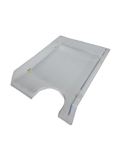 Leitz δίσκος εγγράφων διάφανος από plexi glass Υ32,5x10,5x29,5εκ.