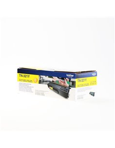 Toner Laser Brother TN-321Y Yellow - 1.5K Pgs