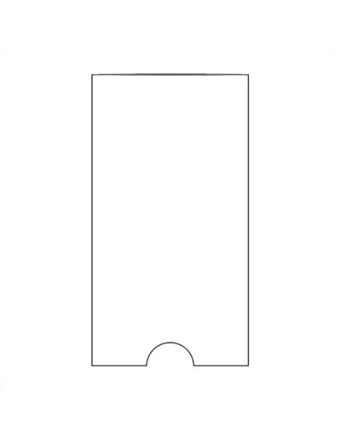 Αυτοκόλλητη θήκη για ετικέτα κλασέρ 10,2x5,5εκ. (100τεμ)