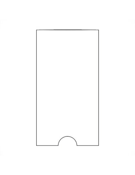 Αυτοκόλλητη θήκη για ετικέτα κλασέρ 10,2x5,5εκ. (100τεμ)