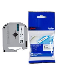 Labelling Tape Cassette Brother MK-221BZ 9mm Black On White Tape