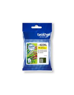 Brother InkJet LC422XLY Yellow Cartridge - LC-422XLY