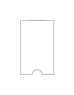 Αυτοκόλλητη θήκη για ετικέτα κλασέρ 7,5x4,6εκ. (100τεμ)