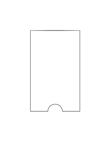 Αυτοκόλλητη θήκη για ετικέτα κλασέρ 7,5x4,6εκ. (100τεμ)