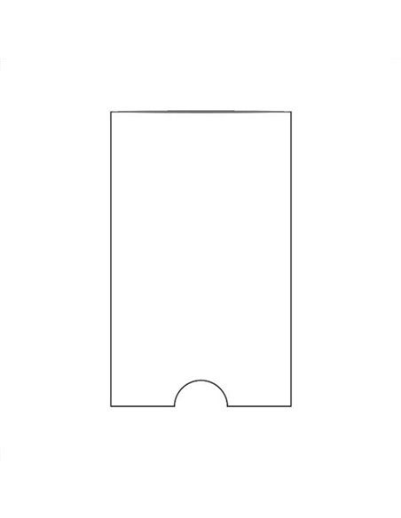 Αυτοκόλλητη θήκη για ετικέτα κλασέρ 7,5x4,6εκ. (100τεμ)