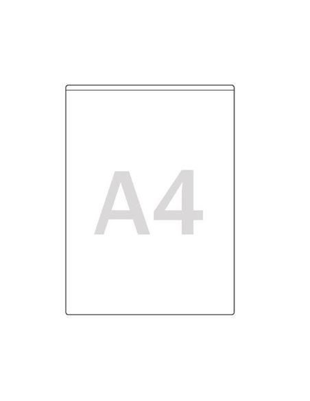 Αυτοκόλλητη θήκη Α4 τύπου Π άνοιγμα στη μικρή πλευρά (50τεμ)