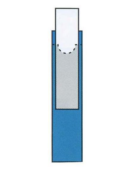 Αυτοκόλλητη θήκη για ετικέτα κλασέρ 7,5x2,5εκ. (100τεμ)