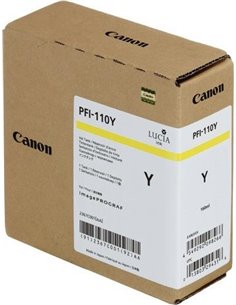 Ink Pingment Canon PFI-110Y Yellow 2367C001 160ml
