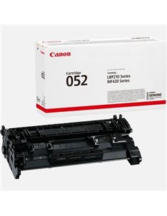 Toner Laser Canon CRG-052 Black 3.100 Pgs