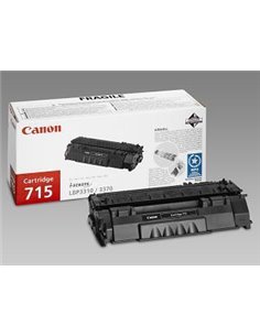 Toner Laser Canon Crtr 715 Black - 3K Shts