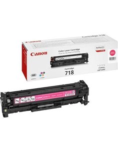 Toner Laser Canon Crtr All in One 718 Magenta - 2.9K Pgs