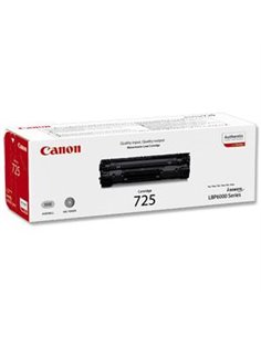 Toner Laser Canon Crtr All in One 725 Black - 1.6K Pgs