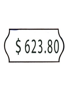 Ετικέτες λευκές 22x12mm (1000τεμ./ρολλό)