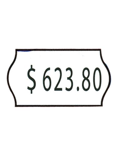 Ετικέτες λευκές 22x12mm (1000τεμ./ρολλό)