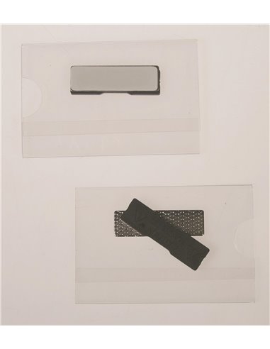 Καρτελάκια ονόματος ακρυλικά με μαγνήτη 9x5.8εκ. 10τμχ
