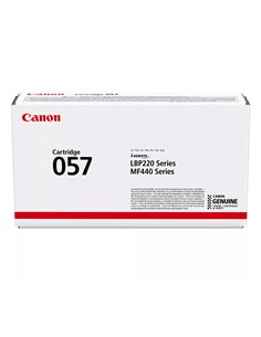 Toner Laser Canon Crtr CRG 057 Black Standar Capacity - 3,1K Pgs