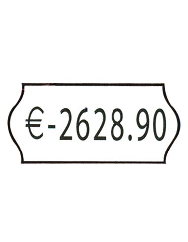 Ετικέτες λευκές 26x12mm (1000τεμ./ρολλό)