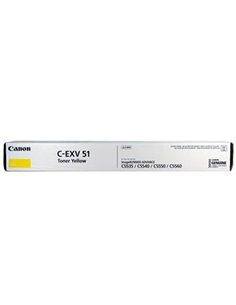 Toner Copier Canon C-EXV51Y Yellow -60K Pgs