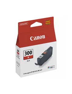 CANON Ink Cartridge PFI-300 Matt Red(14ml) - 4199C001