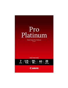 Canon Pro Platinum PT-101  A3 Glossy 300g  20Shts