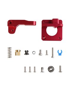 Creality 3D Printer Red Metal Extruder Kit (Ender-3, Ender-3 Pro, Ender-3S, Ender-3 V2, Ender-3 Max, CR-10, CR-10S) - 4001020011