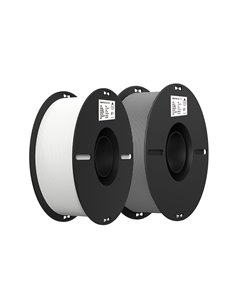 Creality Ender PLA Value Pack, Grey 1kg - White 1kg - 3301010365