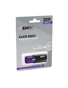 Emtec USB3.2 Click Easy B110 128GB Purple