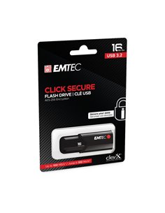 Emtec USB3.2 Click Secure B120 16GB