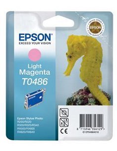 Ink Epson T0486 C13T04864020 Light Magenta - 13ml - 430Pgs