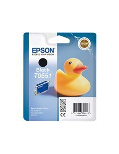 Ink Epson T0551 C13T05514020 Intellidge Black - 8ml - 290Pgs with security tags