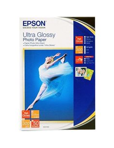Ultra Glossy Photo Paper, 10x15cm (4x6″), 50 sheets.
