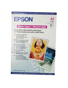 Heavyweight Paper Epson Matt A3 50Shts 167g
