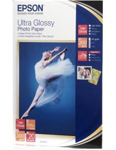 Ultra Glossy Photo Paper 10x15cm (4x6″), (20 sheets).