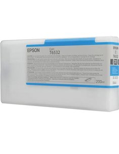 Ink Epson T6532 C13T653200 Cyan UltraChrome HDR- 200ml