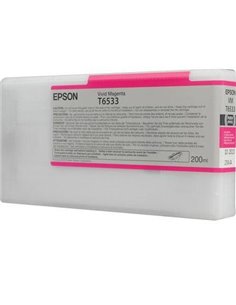 Ink Epson T6533 C13T653300 Vivid Magenta UltraChrome HDR- 200ml