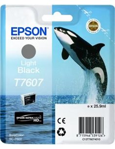 Ink Epson T7607 C13T76074010 Ultrachrome HD Light Black - 26ml
