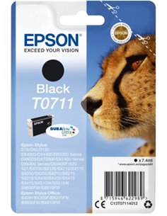 Ink Epson T0711 C13T07114020 Ultra Black - 7,4ml - 245Pgs