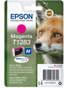 Ink Epson T12834011 Magenta with pigment ink new series Fox-Size M