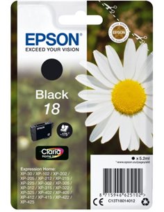 Ink Epson T180140 Black with pigment ink