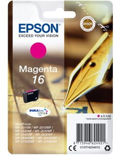 Ink Epson T162340 Magenta with pigment ink