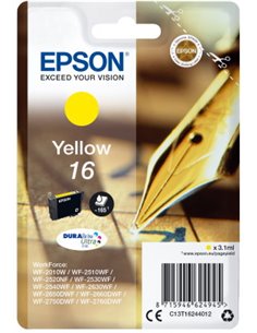 Ink Epson T162440 Yellow with pigment ink