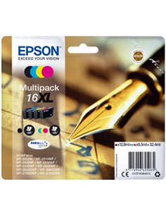 Ink Epson T163640 Multipack 4Colors (Black - Cyan - Magenta - Yellow)