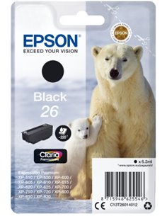 Ink Epson T260140 Black with pigment ink