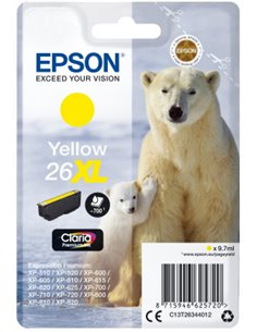 Ink Epson T263440 XL Yellow with pigment ink