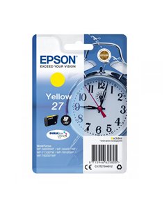 Ink Epson 27 C13T27044010 Yellow Crtr -300Pgs - 3.6ml