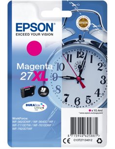 Ink Epson 27XL C13T27134010 Magenta Crtr -1100Pgs - 10.4ml