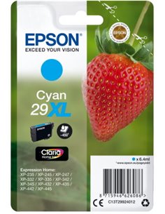 Ink Epson 29XL C13T29924012 Claria Home 10 Cyan  - 6.4ml