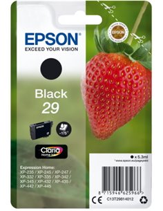 Ink Epson 29 C13T29814012 Claria Home  Black  - 5.3ml