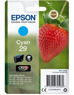Ink Epson 29 C13T29824012 Claria Home  Cyan  - 3.2ml