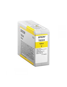 Ink Epson T8504 C13T850400 Yellow - 80ml